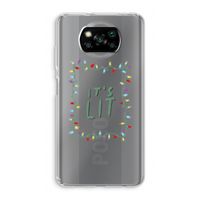 It's Lit: Xiaomi Poco X3 NFC Transparant Hoesje