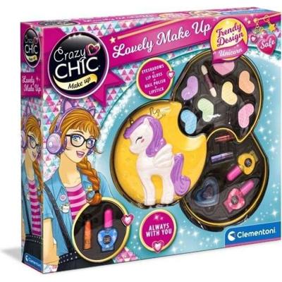 Clementoni - 18643 - Eenhoorn make-up palet (A2x3)