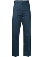 Kenzo pantalon de tailleur à coupe droite - Bleu