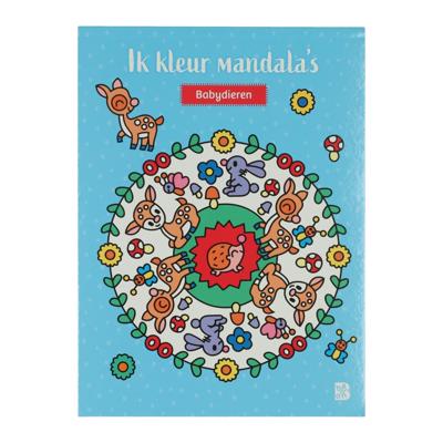 Wins Holland Mandala&apos;s kleuren babydieren kleurboek