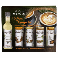 Monin koffiesiropen geschenkset (5x 5cl) - amazon
