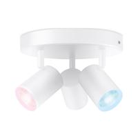 Philips Lighting 8719514554511 IMAGEO WiZ Spots 3x5W W 22-65K RGB RD LED-plafondlamp LED 15 W Wit