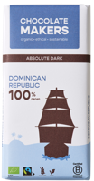 Reep tres hombres 100% extra puur fairtrade bio 80 Gram