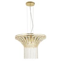 Searchlight Ronde hanglampGemma goud - 68511-8SB