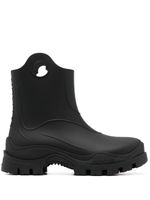 Moncler bottes de pluie Misty texturées - Noir - thumbnail