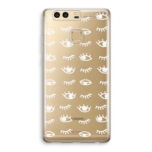 Eye pattern #3: Huawei P9 Transparant Hoesje