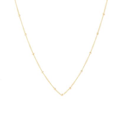 Go Dutch Label Ketting Met Bolletjes Goud
