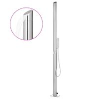 VidaXL Buitendouche 220 cm roestvrij staal VidaXL Buitendouche 220 cm roestvrij staal