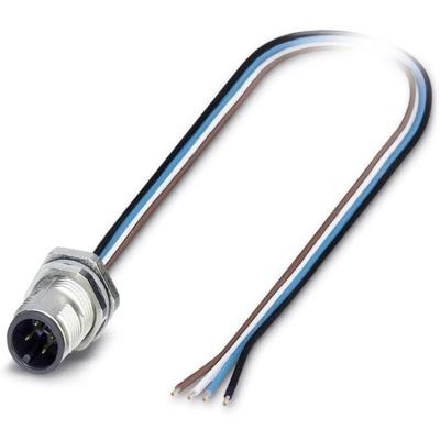 Phoenix Contact 1551875 Sensor/actuator inbouwconnector M12 Aantal polen (sensoren): 4 Stekker, inbouw 0.50 m 1 stuk(s)