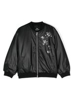 Andorine veste bomber à sequins - Noir