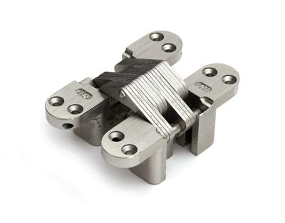 Soss scharn. deurdikte ca. 47mm vernikkeld Soss scharn. deurdikte ca. 47mm vernikkeld