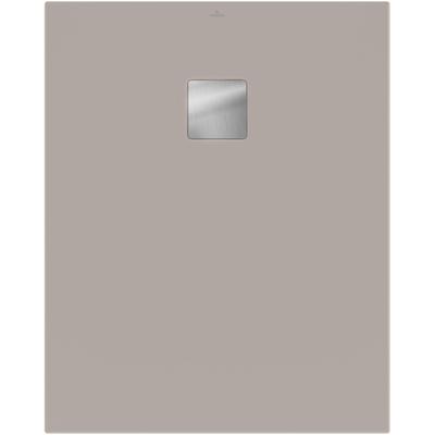 Villeroy & Boch Excello douchevloer - 100x80cm - polyurethaan/acryl Grey uda1080exc2v-3s