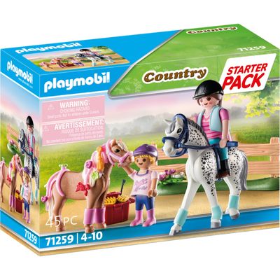 Country - Starterpack paardenverzorging Constructiespeelgoed