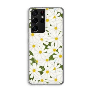 Summer Daisies: Samsung Galaxy S21 Ultra Transparant Hoesje