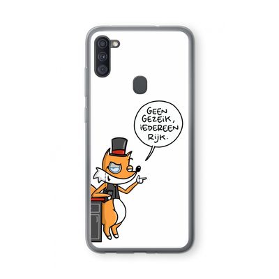 Geen Gezeik: Samsung Galaxy A11 Transparant Hoesje