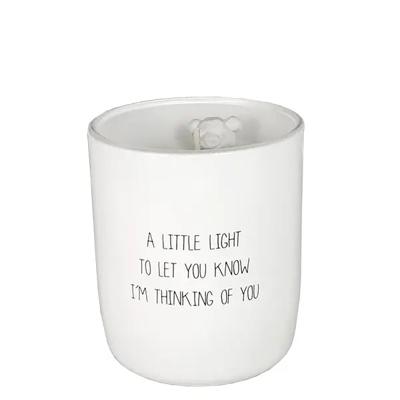 Geurkaars - 'A Little Light to Let you know I'm thinking of You'