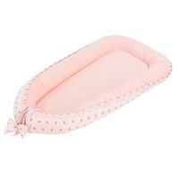 Baby Nest Omkeerbaar overtrek 90x50 cm Roze Katoen Joyz