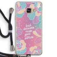 Good stories: Samsung Galaxy A3 (2016) Transparant Hoesje met koord