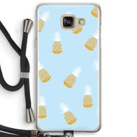 Ananasjes: Samsung Galaxy A5 (2016) Transparant Hoesje met koord