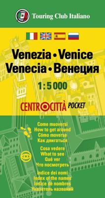 Stadsplattegrond Centrocittà Pocket Venetië | Touring Club Italiano