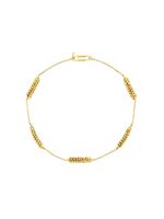 Aurelie Bidermann Five Wheat Cobs necklace - Métallisé