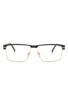 Cazal lunettes de vue rectangulaires 7073 - Noir