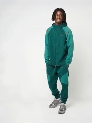 Under Armour Unstoppable Fleece Trainingspak Heren Groen - Maat XL - Kleur: Groen | Soccerfanshop