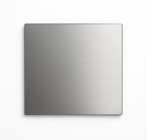 RVS vierkante plaat 40x40x3mm (set van 2 stuks)