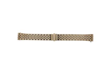 Horlogeband Smartwatch Fossil FTW6077 Staal Rosé 18mm