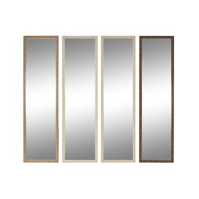 Staande spiegel Home ESPRIT Bruin Beige Grijs Natuurlijk Kristal polyestyreen 45 X 40 X 166 cm (4 Stuks)