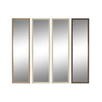 Staande spiegel Home ESPRIT Bruin Beige Grijs Natuurlijk Kristal polyestyreen 45 X 40 X 166 cm (4 Stuks)