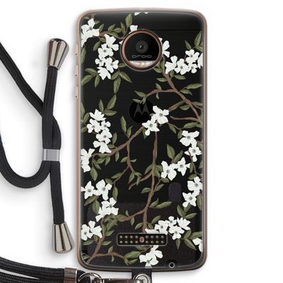 Blossoming spring: Motorola Moto Z Force Transparant Hoesje met koord