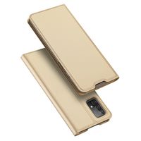 Dux Ducis - Pro Serie Slim wallet hoes -Samsung Galaxy A52 / A52s  - Goud