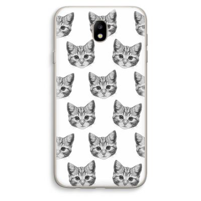 Kitten: Samsung Galaxy J7 (2017) Transparant Hoesje