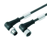Weidmüller 1925401000 Sensor/actuator connector, geassembleerd M12 Aantal polen (sensoren): 5 Stekker, haaks, Bus, haaks 10.00 m 1 stuk(s) - thumbnail