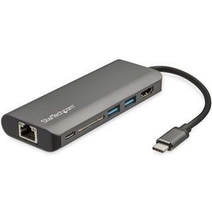 StarTech.com USB C multiport adapter met HDMI 4K Mac / Windows SD kaartlezer USB C naar USB 3.0 hub 2x USB-A 1x USB-C 60W PD 3.0 dock VERBETERDE VERSIE VAN DKT30CSDHPD