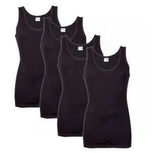 Set van 4x stuks grote maten Beeren heren hemd zwart, maat: 3XL