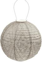 Lumiz solar lampion ikat 30 cm licht taupe