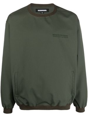 Neighborhood sweat à logo brodé - Vert