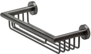 Geesa Nemox doucherek 35x13,1x8,1cm brushed black metal