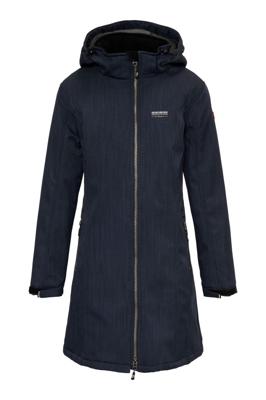 Nordberg Lara Jas Dames Softshell Dark Navy Melange 4XL