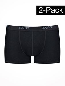 Sloggi - Basic Short 2-Pack - zwart