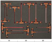 Bahco Foaminlay Fit&Go 3/3 met T-greepschroevendraaiers - 12-delig - FF1A1011