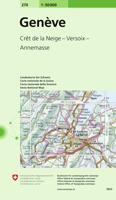 Wandelkaart - Topografische kaart 270 Genève | Swisstopo Wandelkaart - Topografische kaart 270 Genève | Swisstopo