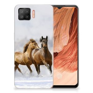 OPPO A73 4G TPU Hoesje Paarden