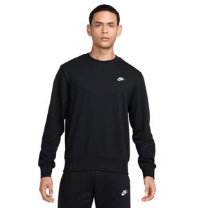 Nike Sportswear Club Fleece Crew Sweater Zwart Wit