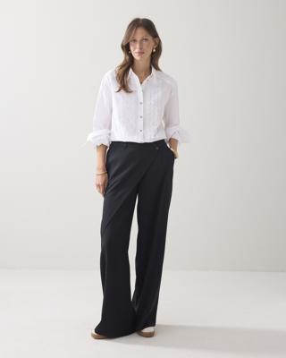Summum Trousers Fluid 4s2893-11851 Broek 990 Black