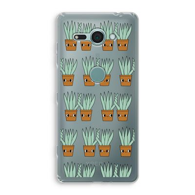 Sansevieria: Sony Xperia XZ2 Compact Transparant Hoesje