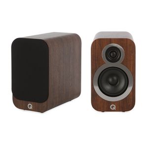 Q Acoustics: 3010i Boekenplank Speakers 2 Stuks - English Walnut