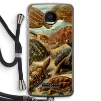 Haeckel Chelonia: Motorola Moto Z Force Transparant Hoesje met koord
